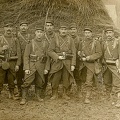 Groupe de militaires de la Première Guerre Mondiale
