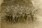 Groupe de militaires de la Première Guerre Mondiale