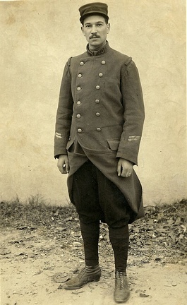 Portrait d'un Guiraud en uniforme