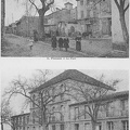 Place et mairie de Pieusse dans l'Aude